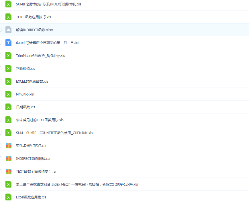 世上最全、最好的函数资料-新新资源网